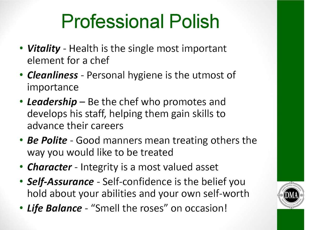 Professional Polish Chart